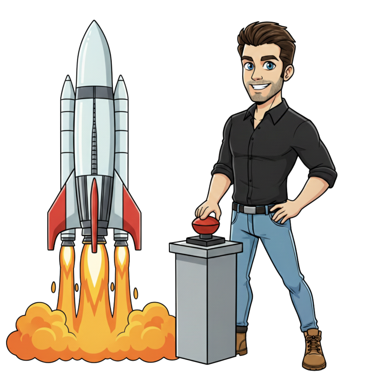 Professional web developer working on custom website design and development