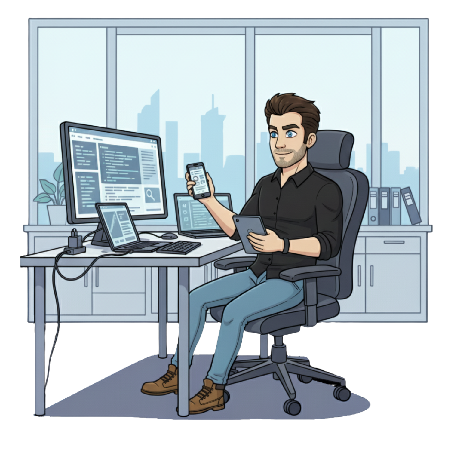 Website quality testing and device compatibility analysis across multiple screens